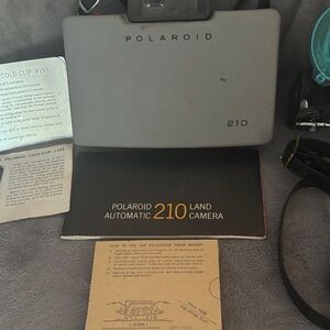 Polaroid 210 Land Camera in Gray